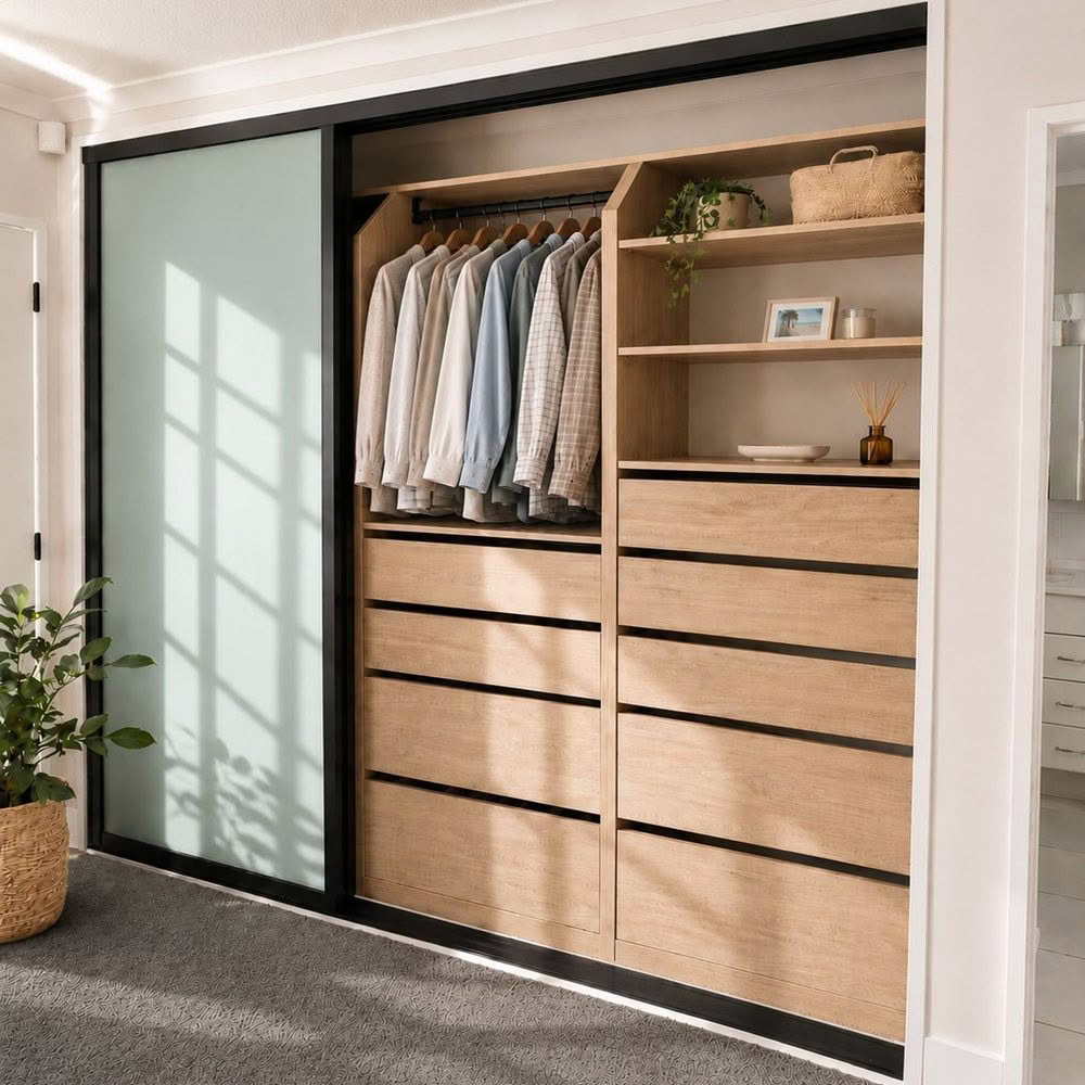 French Oak with Duck Egg Blue Doors_Sq