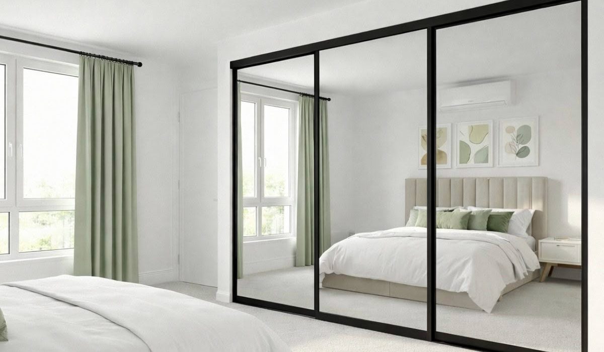 Silent Triple Doors Black 1200x800